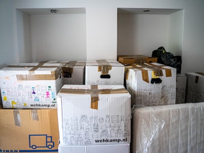 Moving boxes